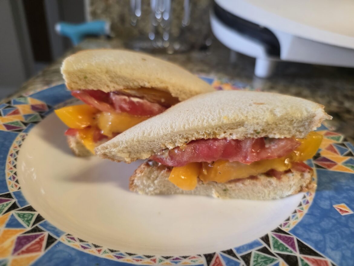 Furikake Tomato Sandwich