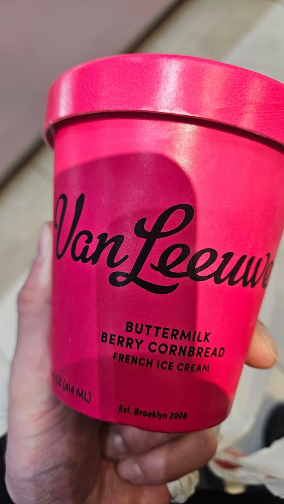 Van Leeuwun Buttermilk Berry Cornbread