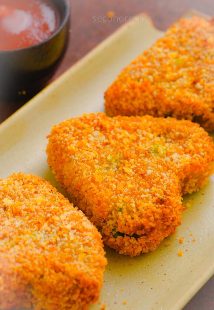 Air fryer vegetable cutlets