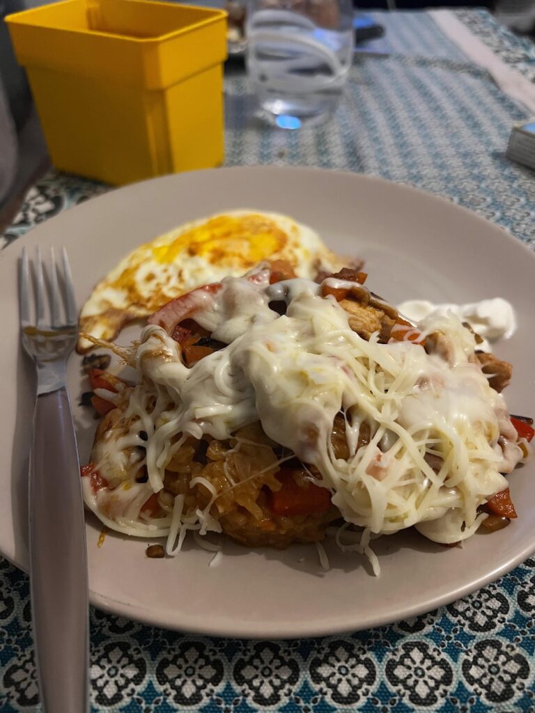 Rice Cooker Chicken Fajita