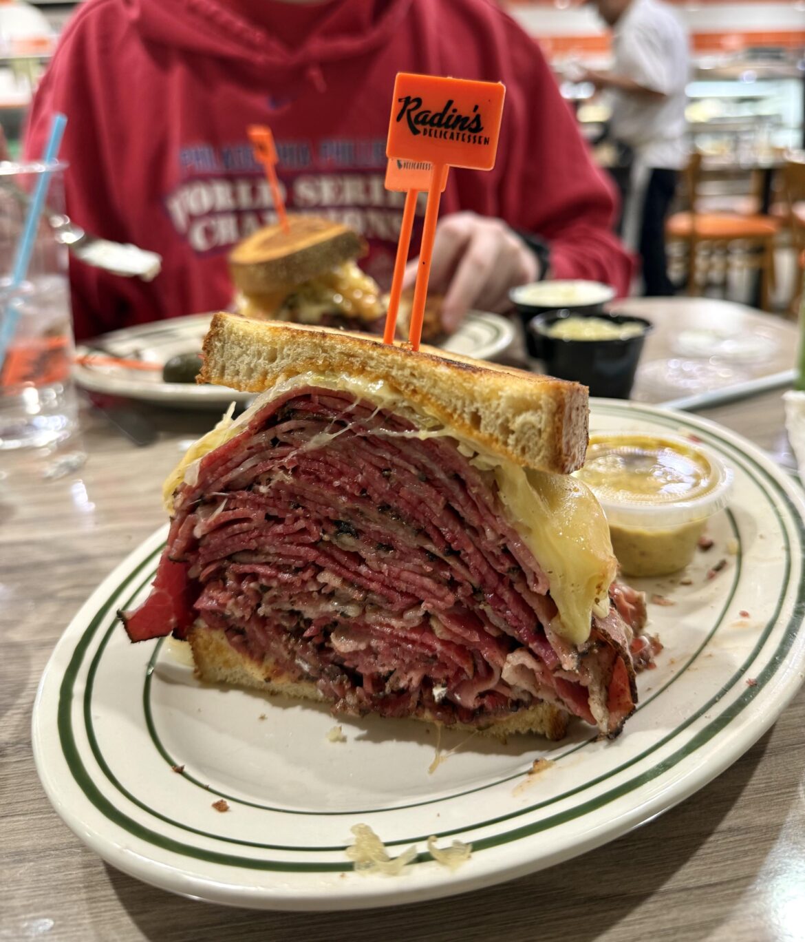 [I ate] a Rueben from a Jewish a deli in NJ🔥