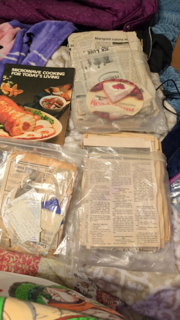 My great grandmother's recipe collection