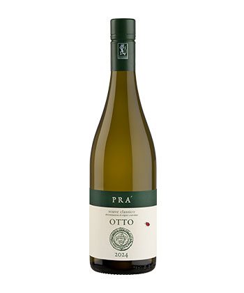 Prà Soave Classico ‘Otto’ 2024 is one of the best Soave wines from Italy's Veneto.