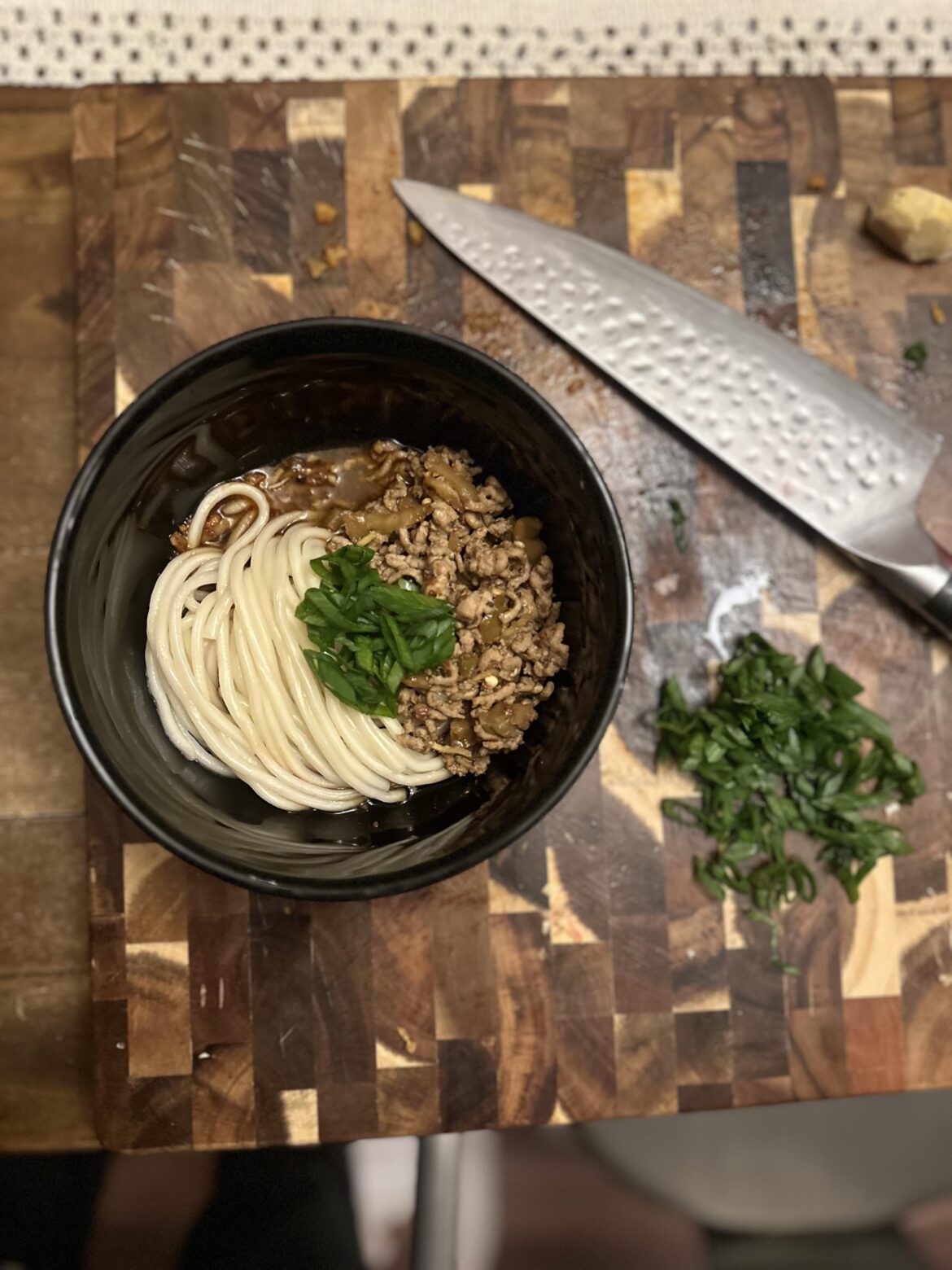 After ~8 years of making ramen and Dan Dan noodles, I finally executed my first noodle fold 🥹