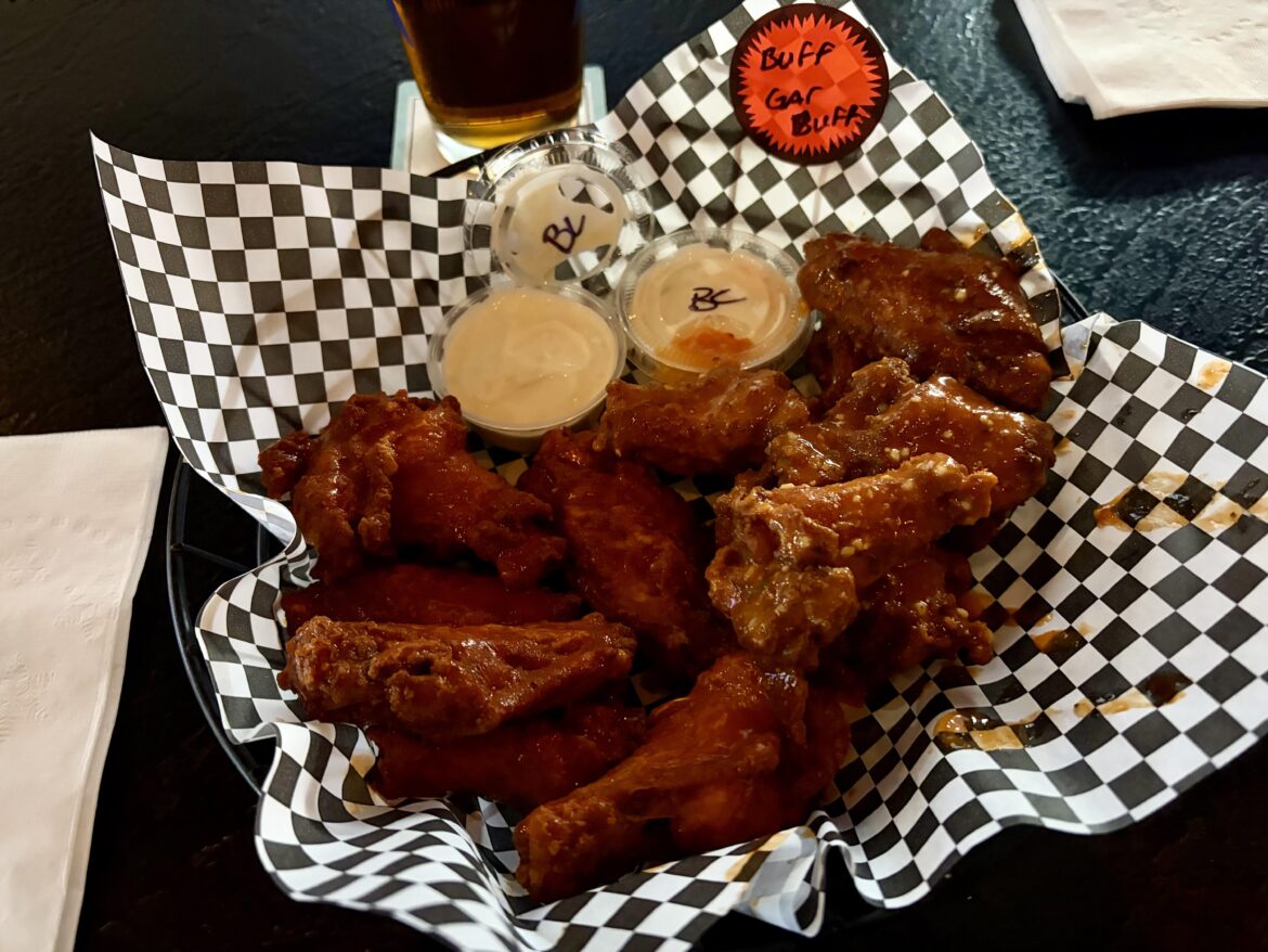 Wings at the local Wisconsin tavern