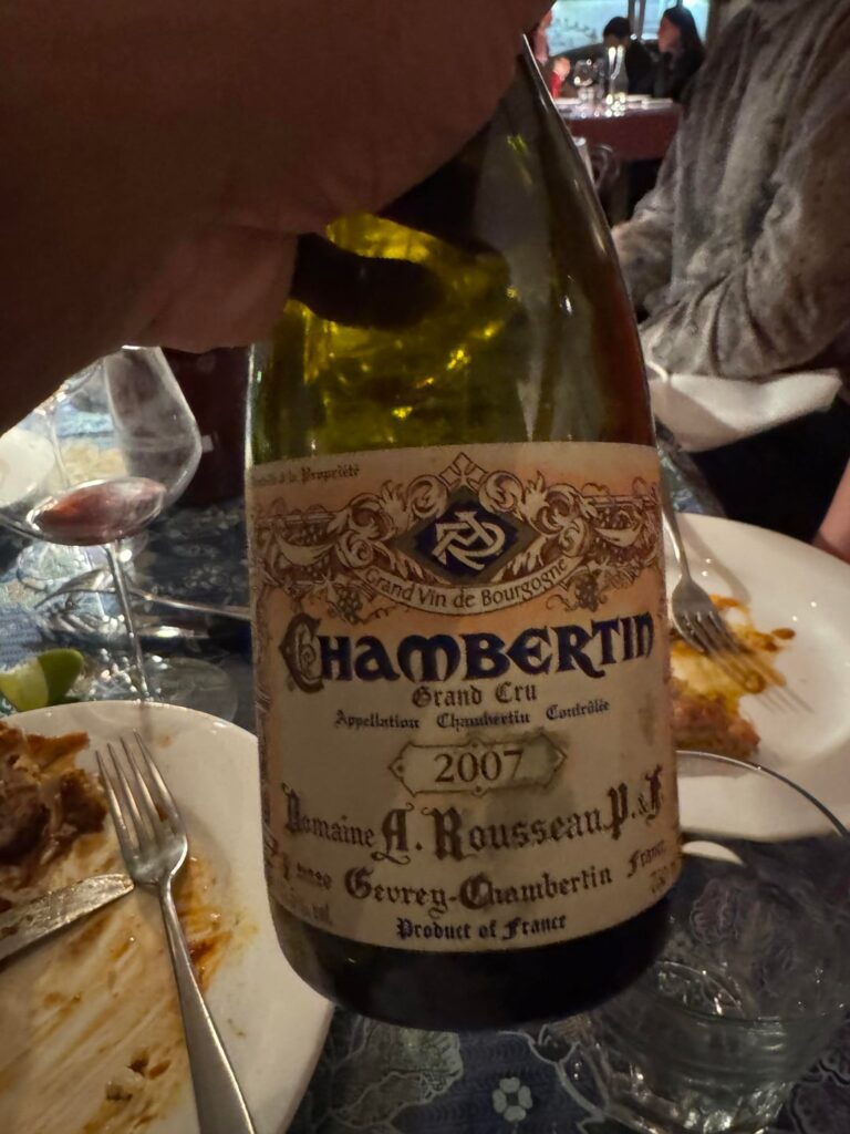 Good crew (and wines) last night at Anajak Thai