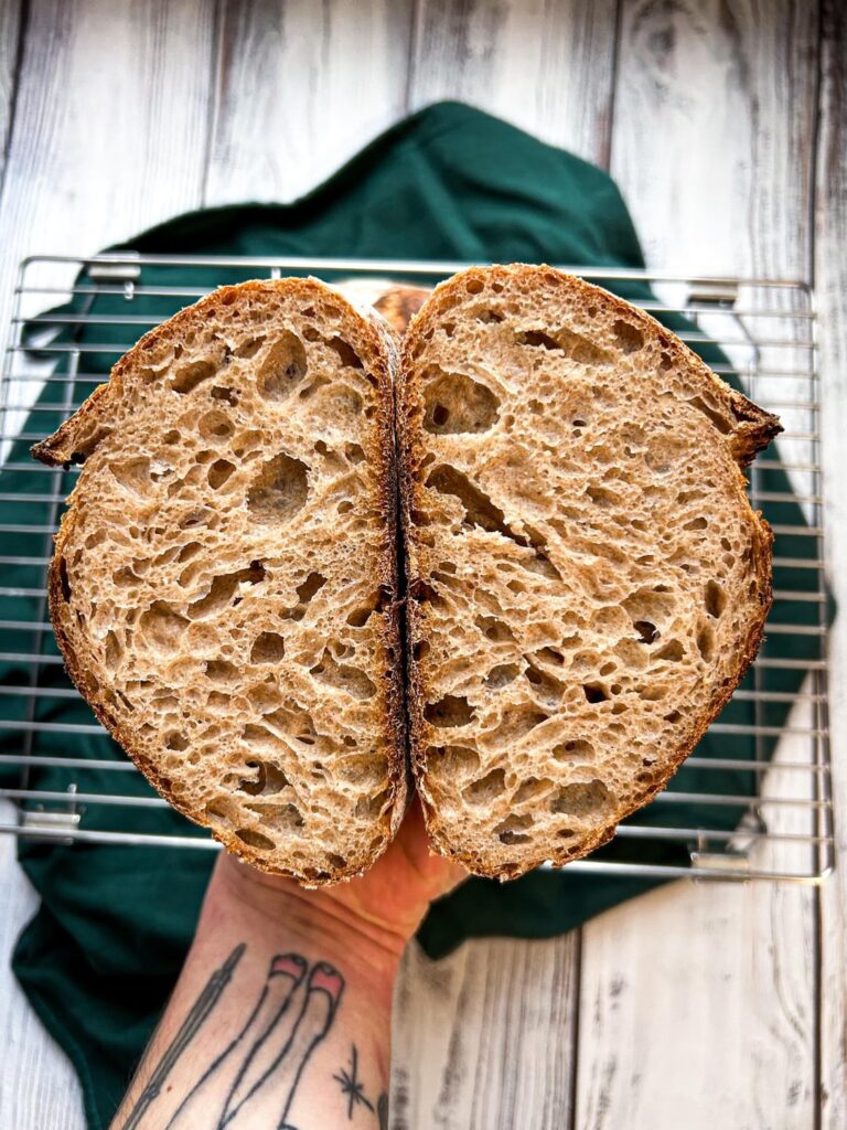 5th attempt of my 50% Wholegrain loaf, we are getting there 🙂