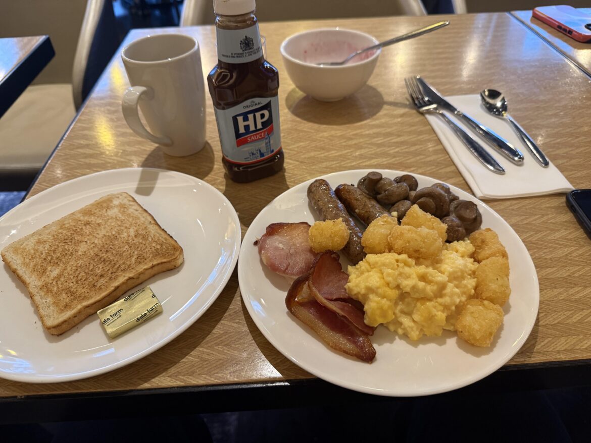 Park Plaza Waterloo Hotel Buffet