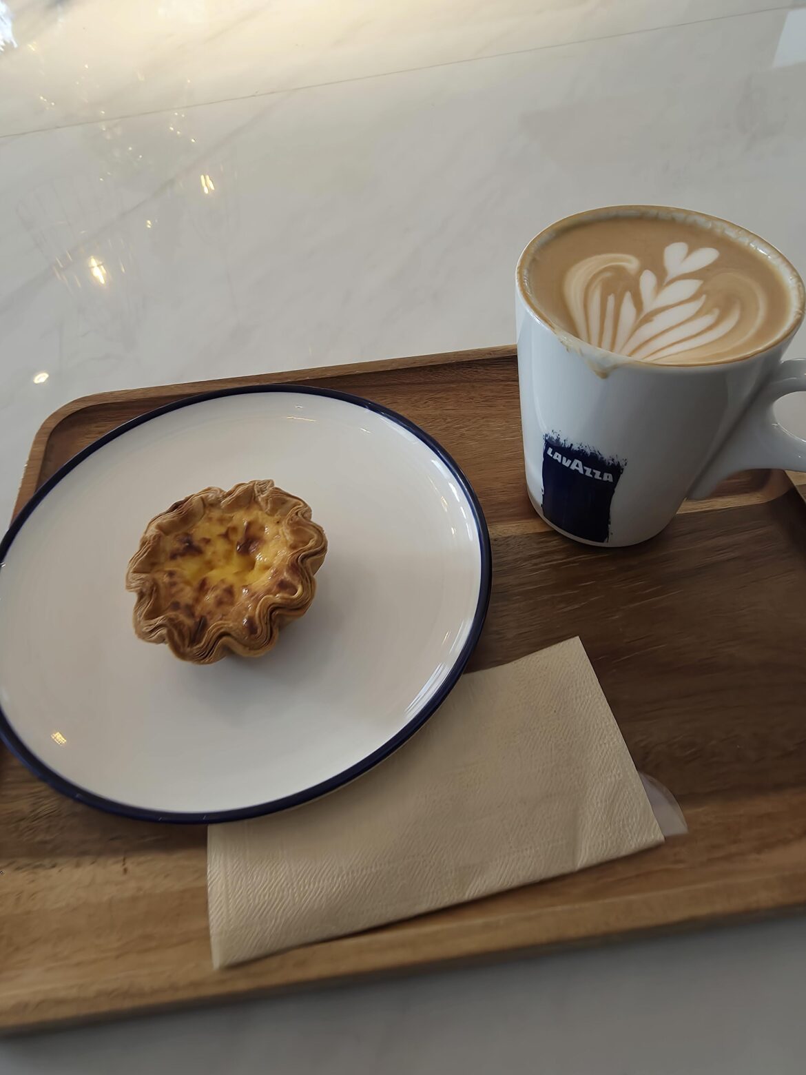 A Day Started with Lavazza