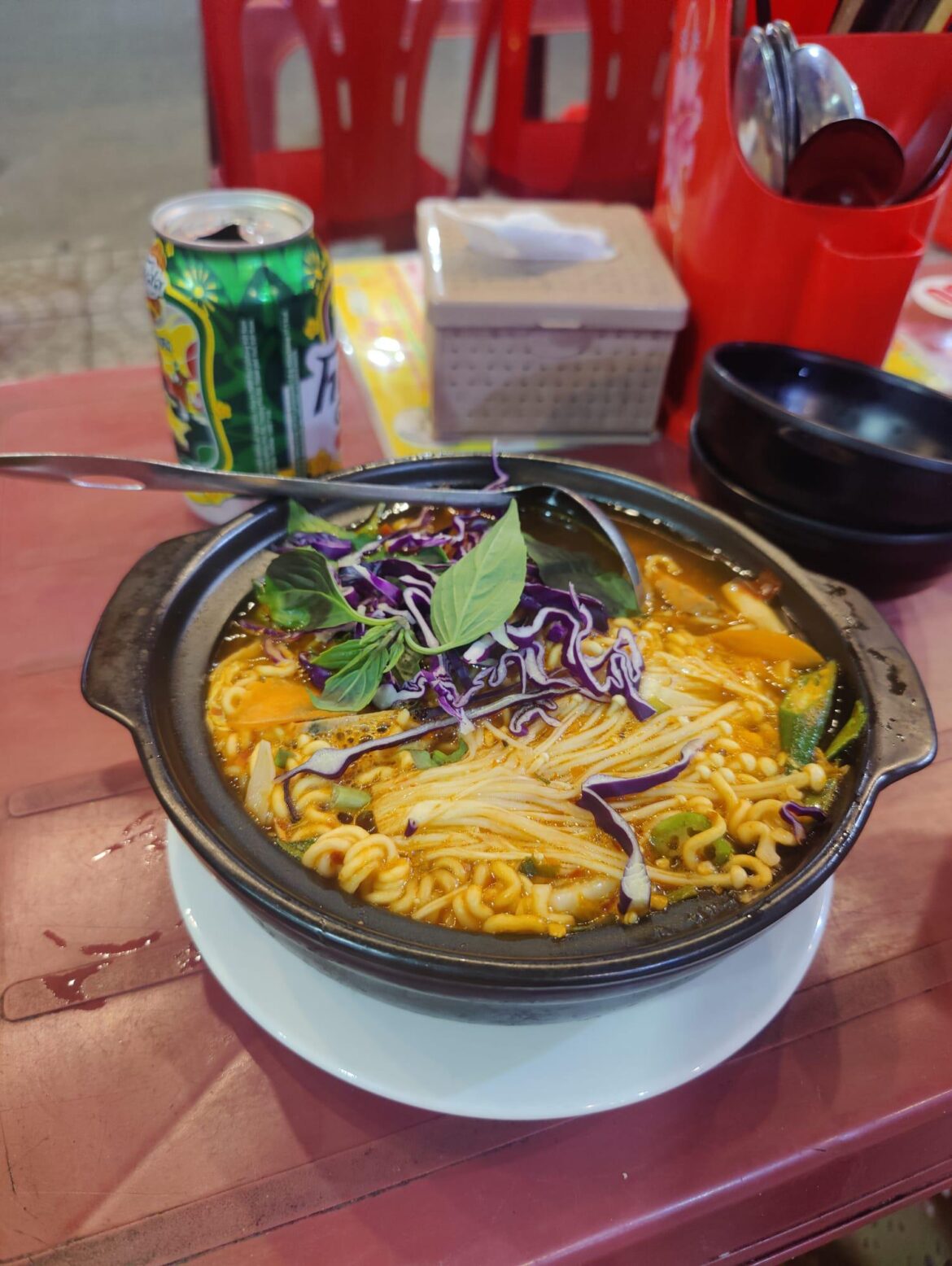 Mì cay - spicy Vietnamese/Korean ramen noodles