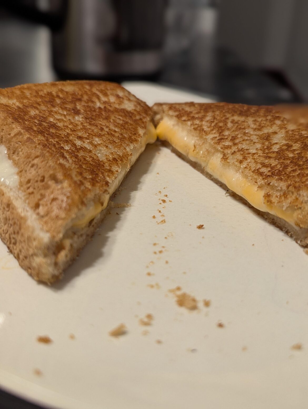 Ok last week I accidentally posted a melt. I'm back to redeem myself with a triple cheese. Extra thick American, Swiss, and Provolone.