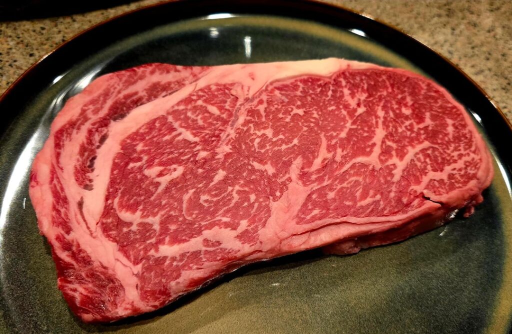 Ribeye steak tonight
