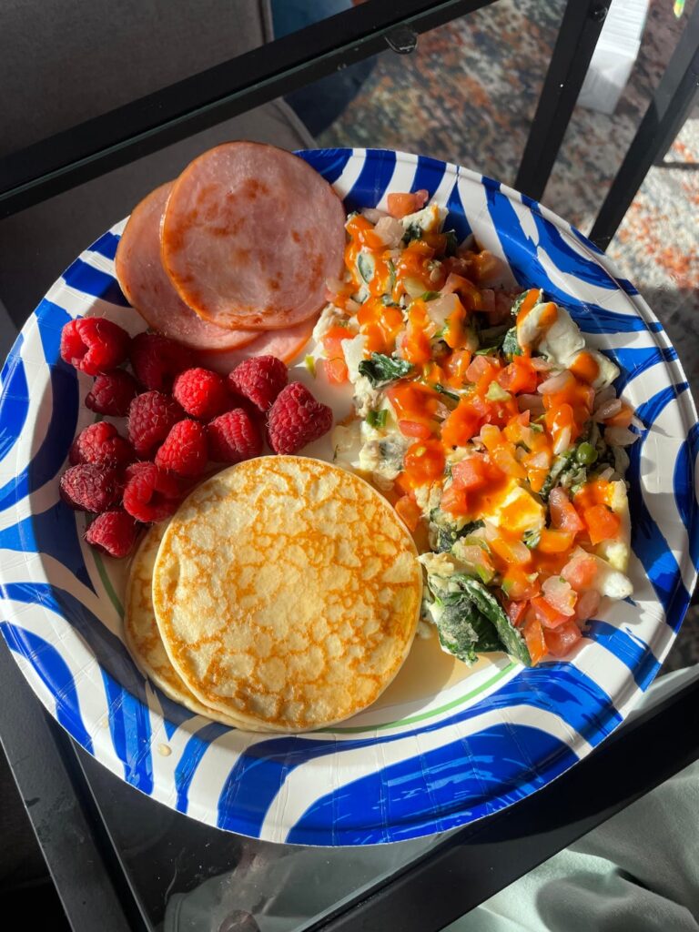 What I ate today - 1,277 cals