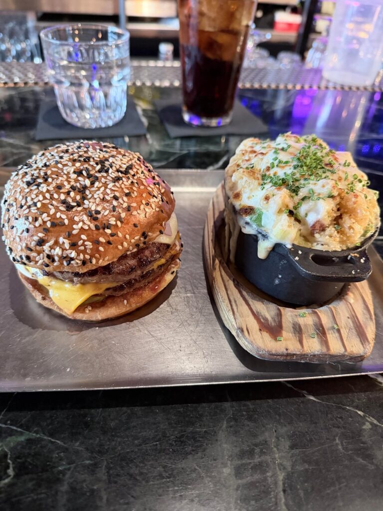 first time trying the gretel burger! first time trying the gretel burger!