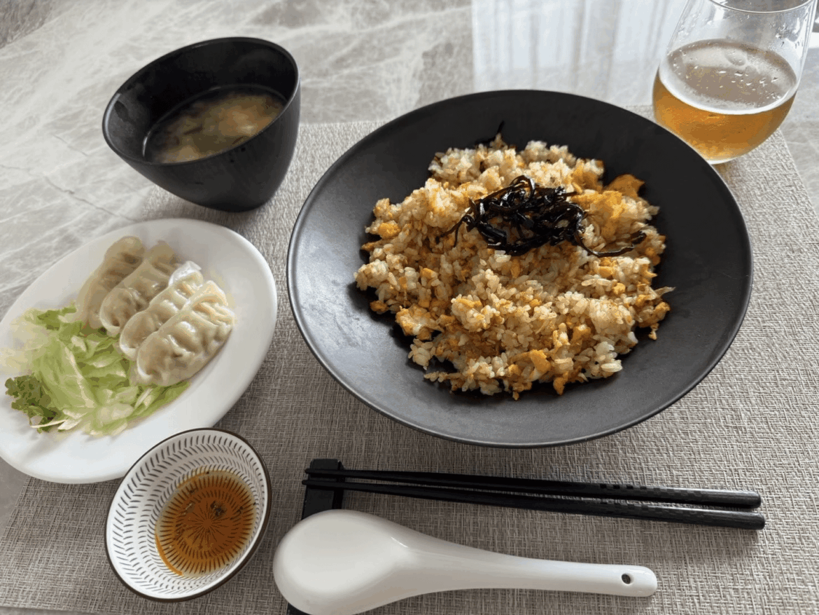 I cooked for myself again tonight. Trying to stay a decent version of me.