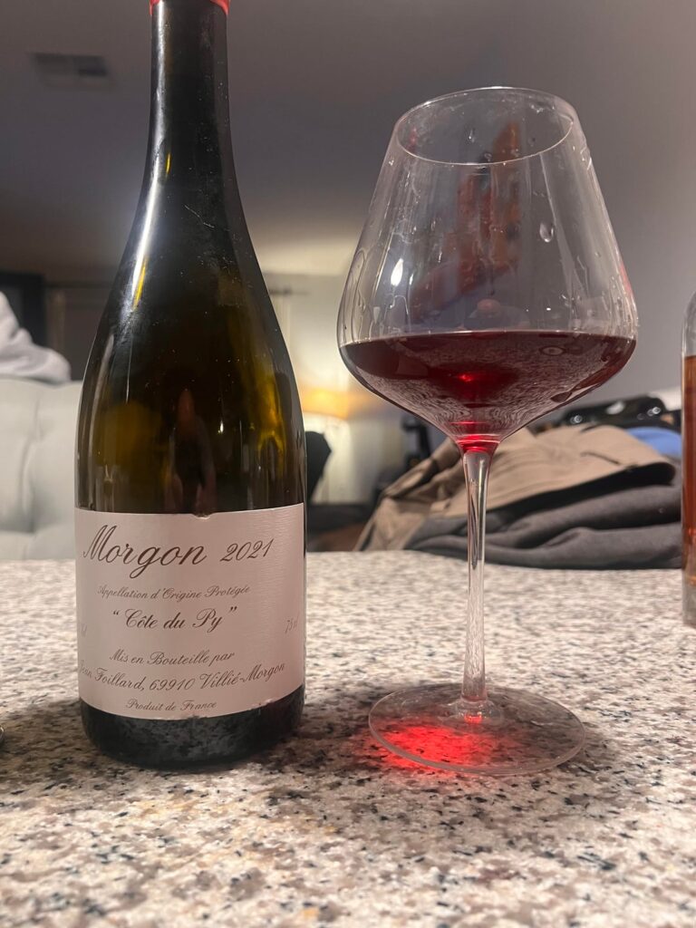 2021 JEAN FOILLARD MORGON CÔTE DU PY