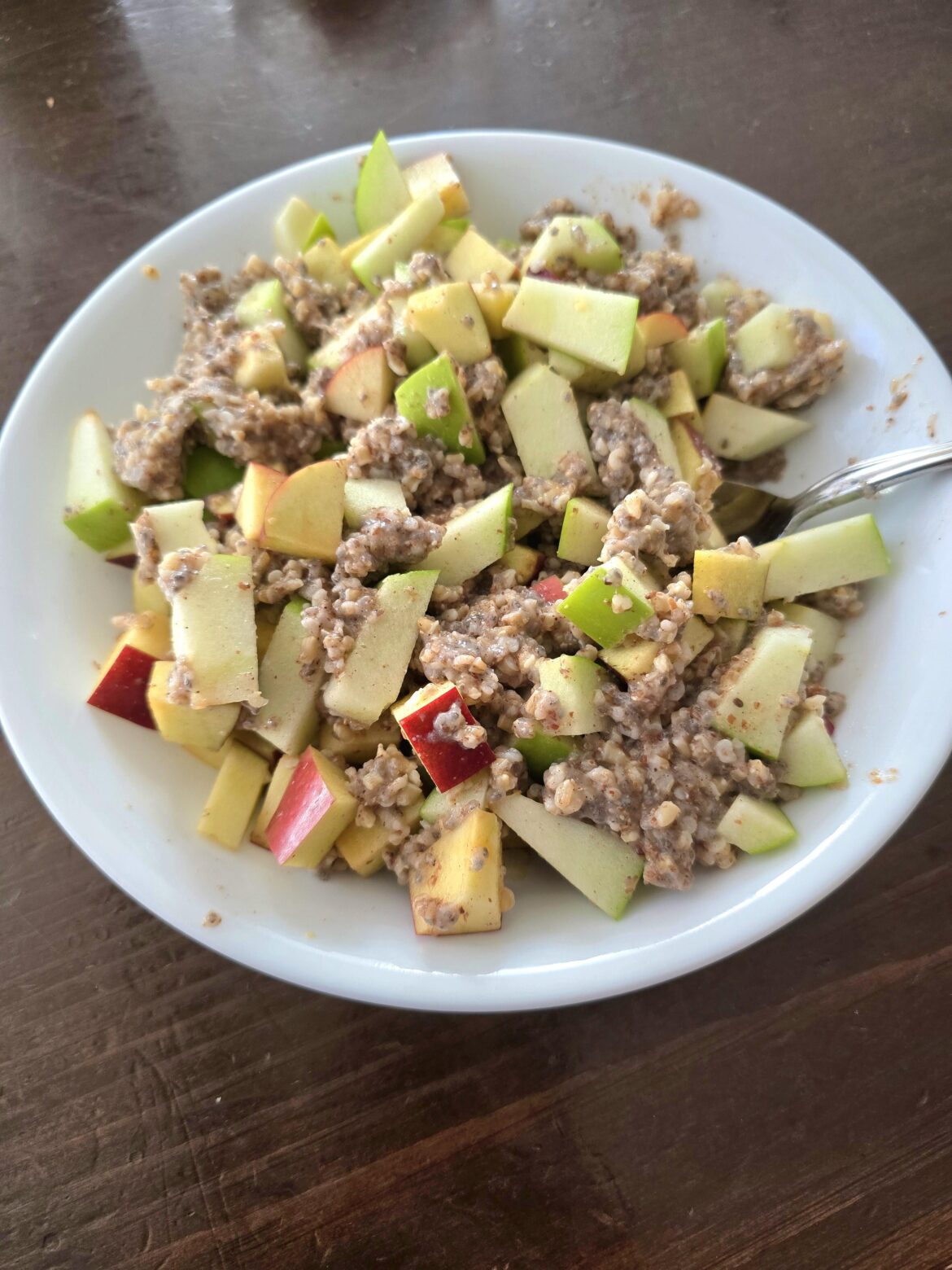 The most filling and fibrous breakfast I've ever eaten.