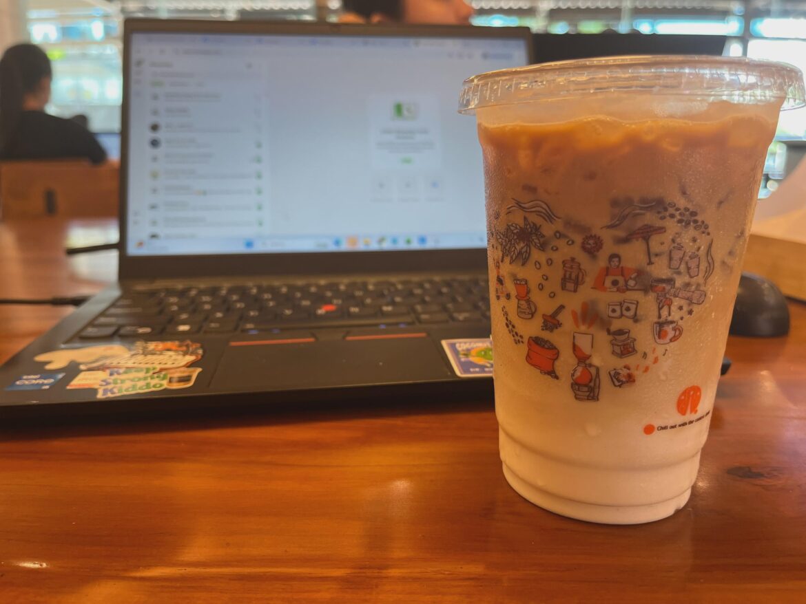 A Day at Work - From A Coffeshop