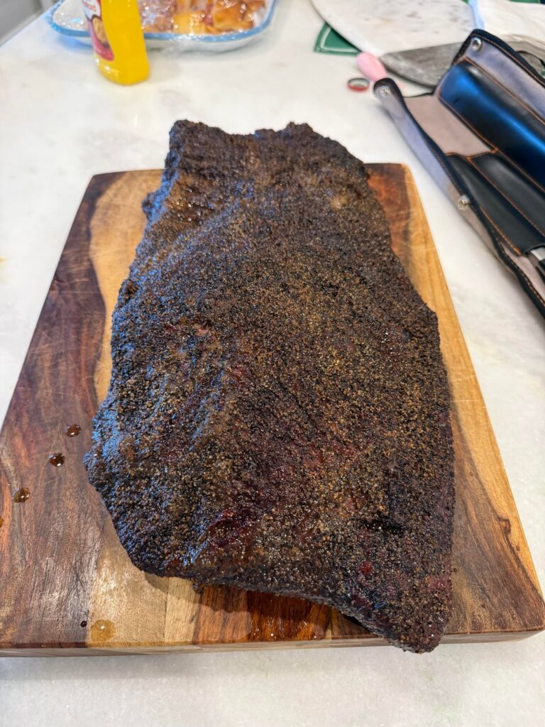Fist ever brisket