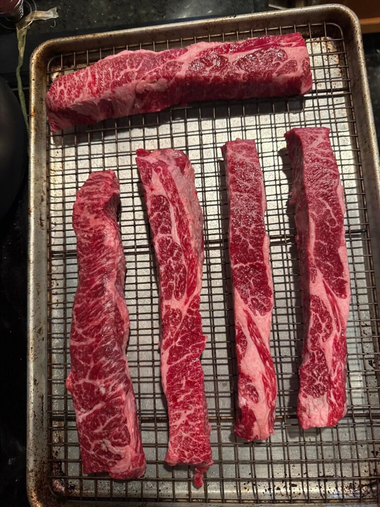 American Wagyu chuck shortrib rib