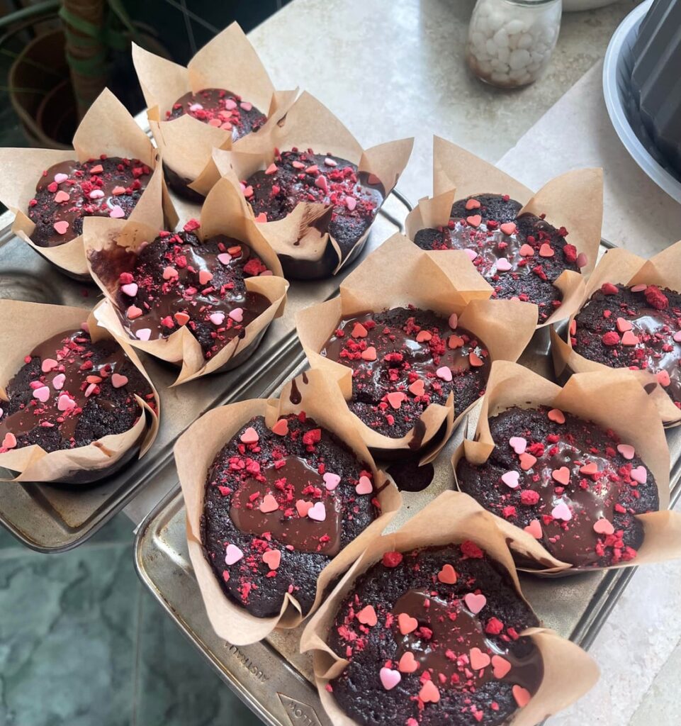 Triple chocolate muffins ❤️🍫