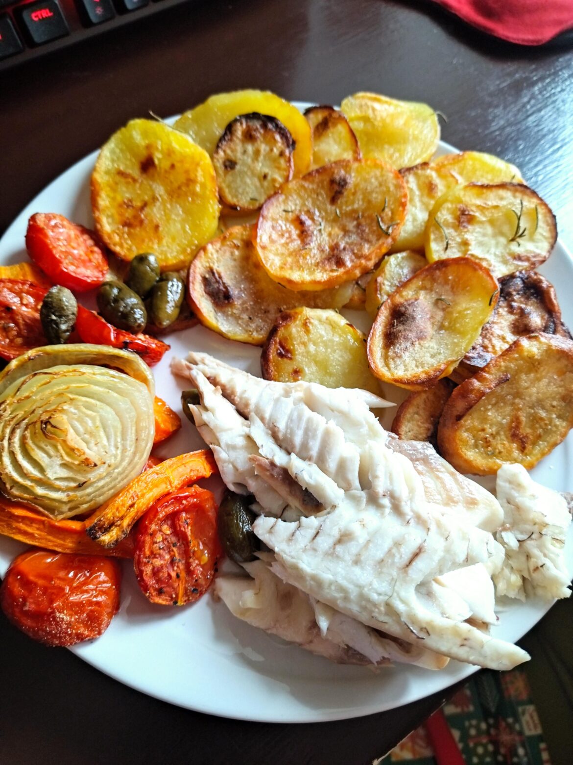 Fresh fish with some veggies :)