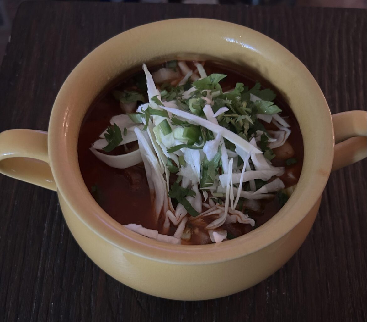 Tis the perfect season for Pozole. La Familia Mexican Restaurant on William Cannon.