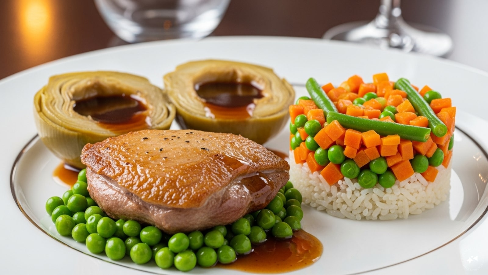 Here’s what the guests might have enjoyed that evening. 