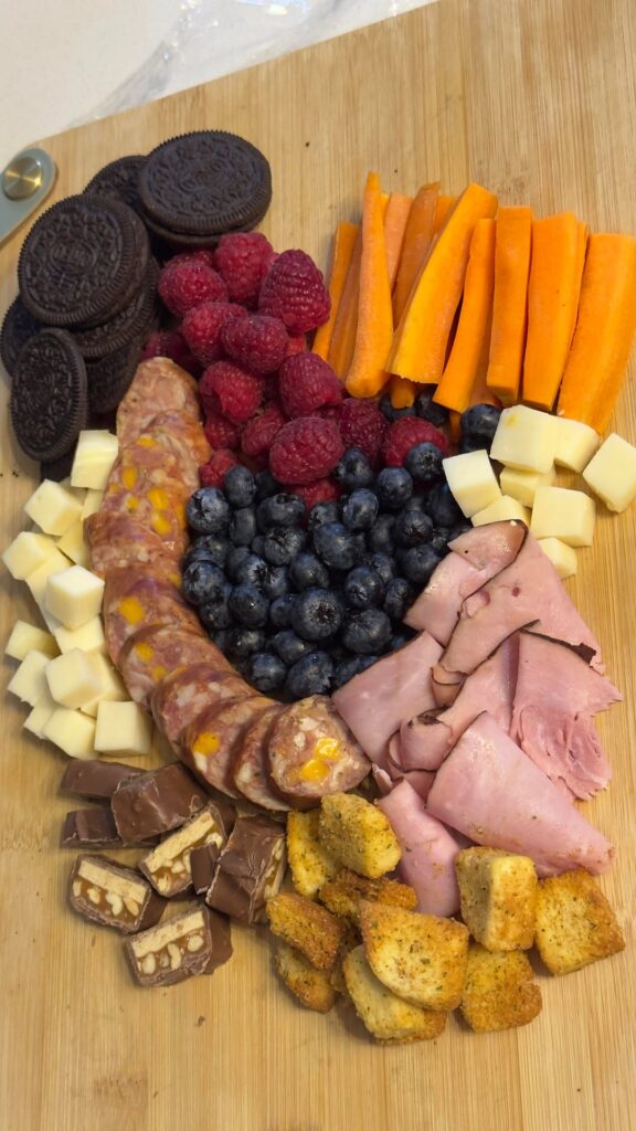 First Charcuterie board