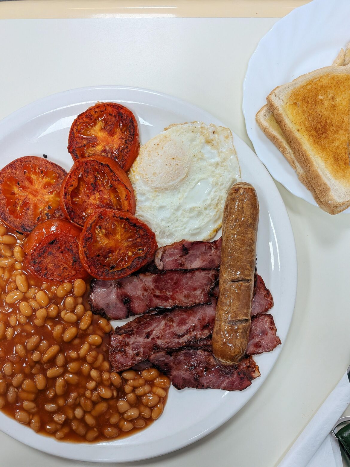 £8.50 with tea & toast - Central Cafe, Stratford