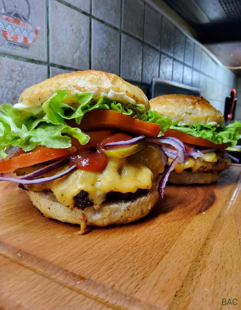 A bakery apprentice's cheeseburgers