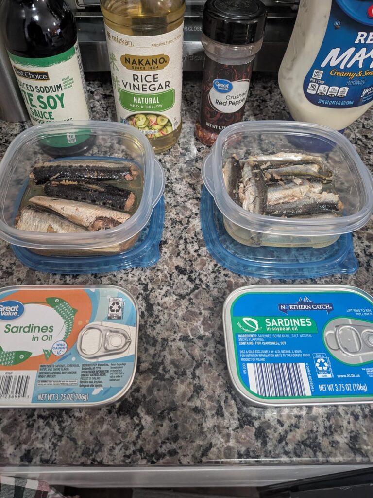 Battle of the Budget Brands: Walmart Great Value vs. Aldi Northern Catch (by request)