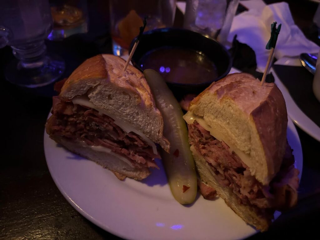 Cole’s French Dip Pastrami