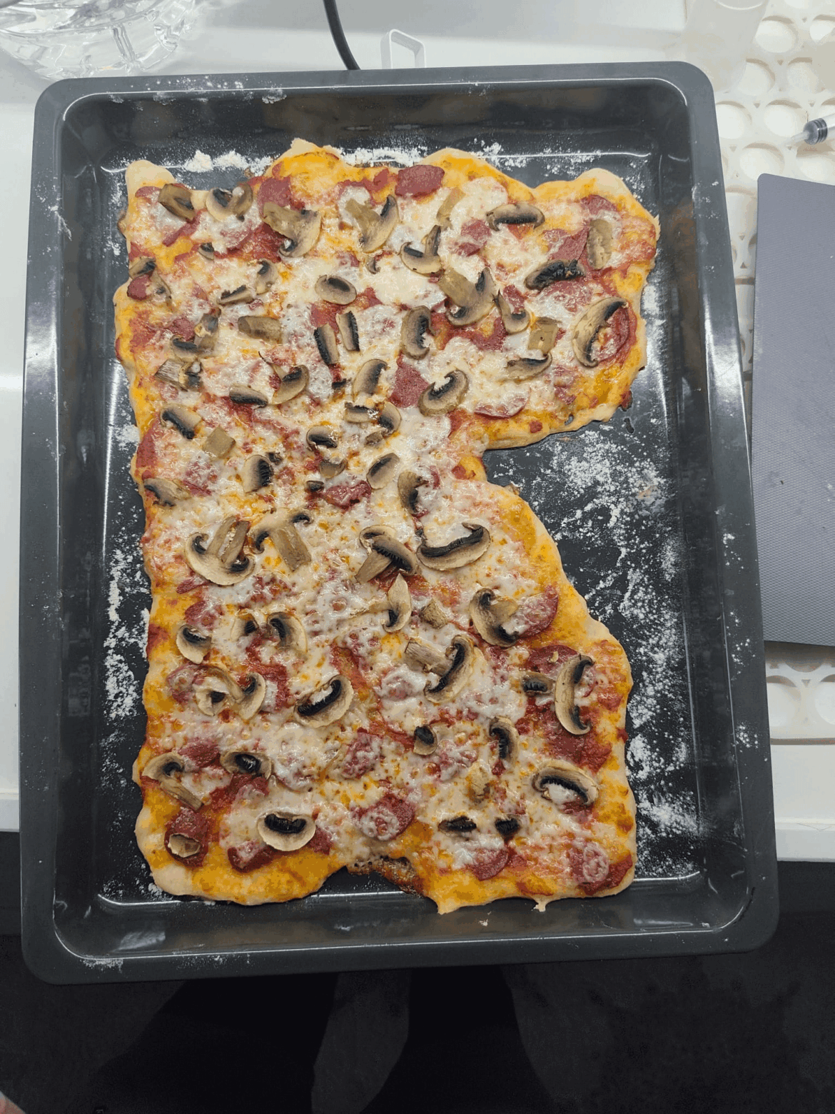 I don't care about a perfect shape anymore. The consistent thickness is what matters.