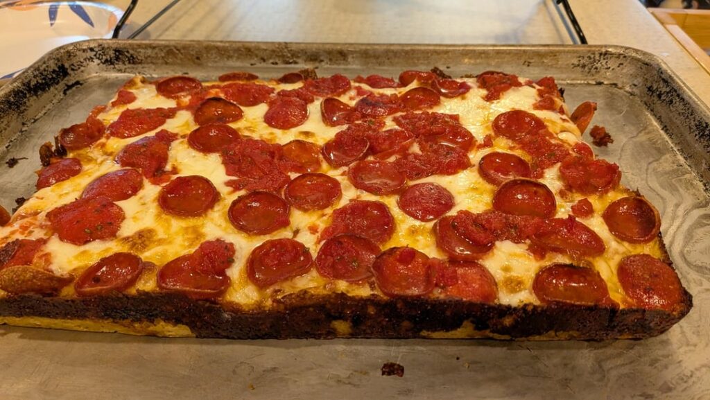 First time attempting Detroit style!