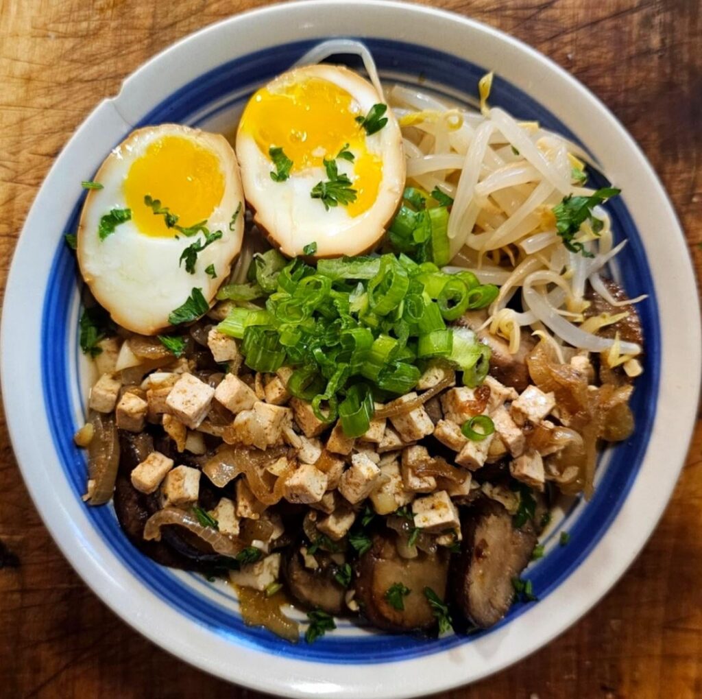 Tofu & Mushroom Ramen