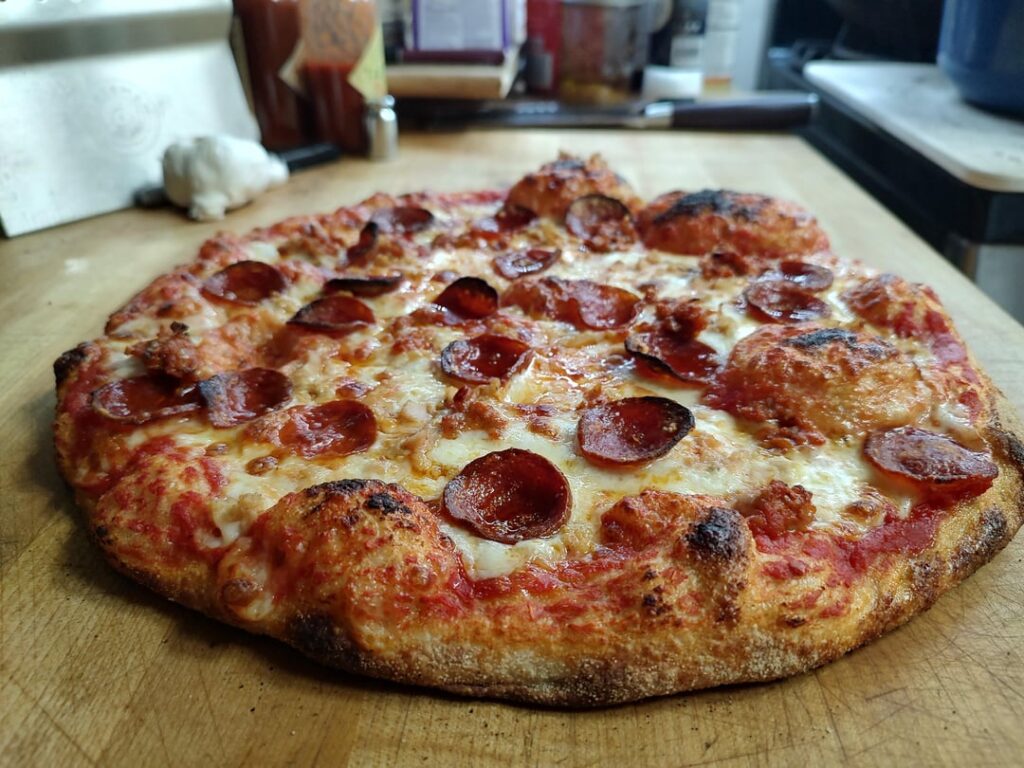 I'm still making daily pizzas. On day 96