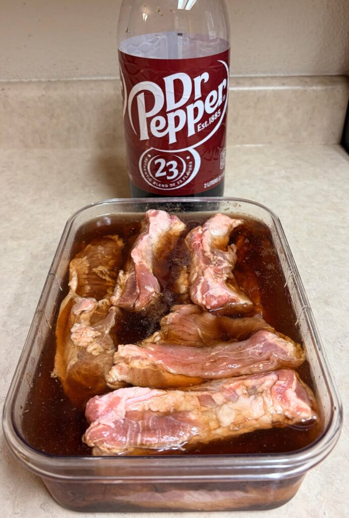 Dr Pepper Party Ribs