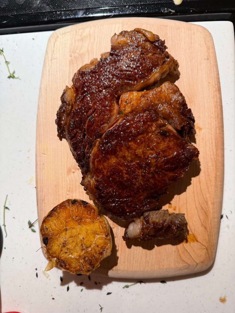 Do you think I did right by this boneless ribeye?