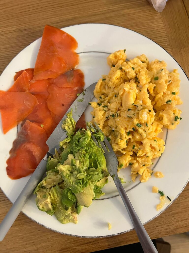 Eggs + avocado, Every single day for as far as I can remember