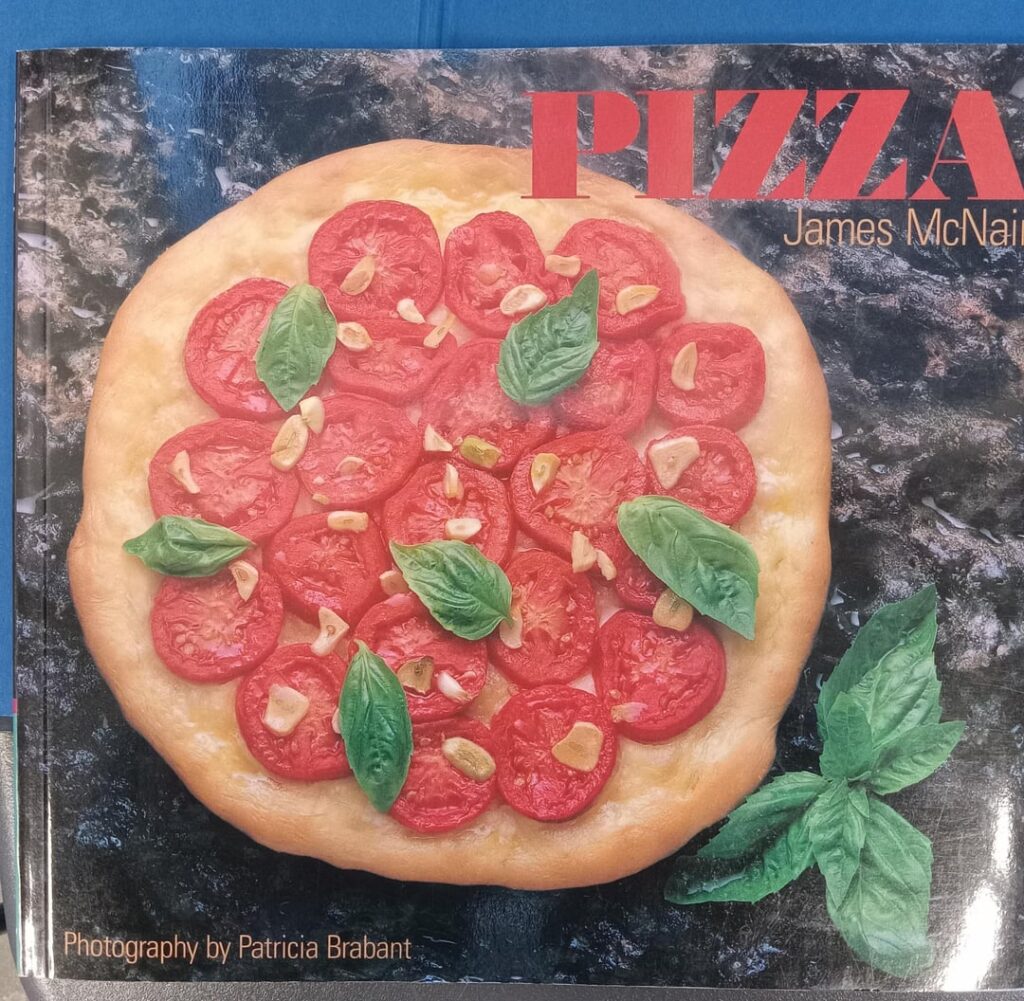 This Pizza book I found thrifting is criminal.
