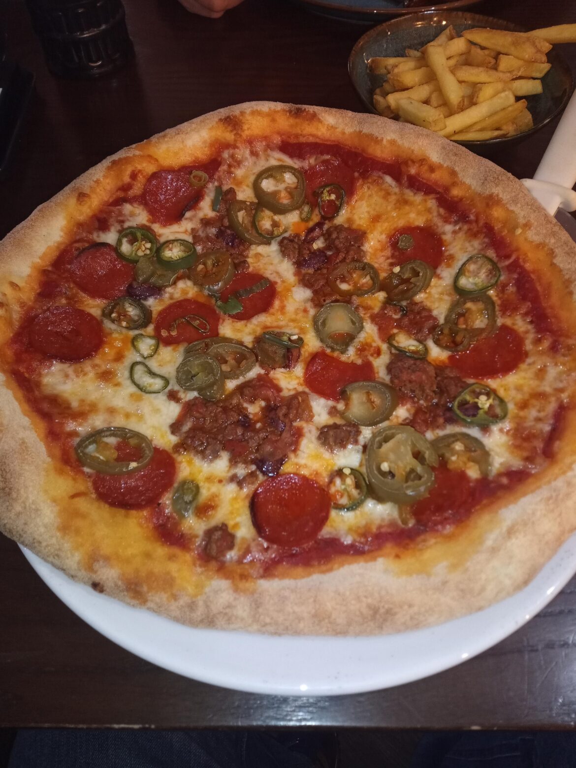 Hot and Spicy 🔥🍕 at pub