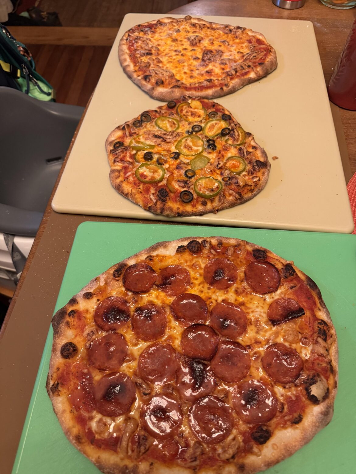 First time making my own dough… and I’m hooked.