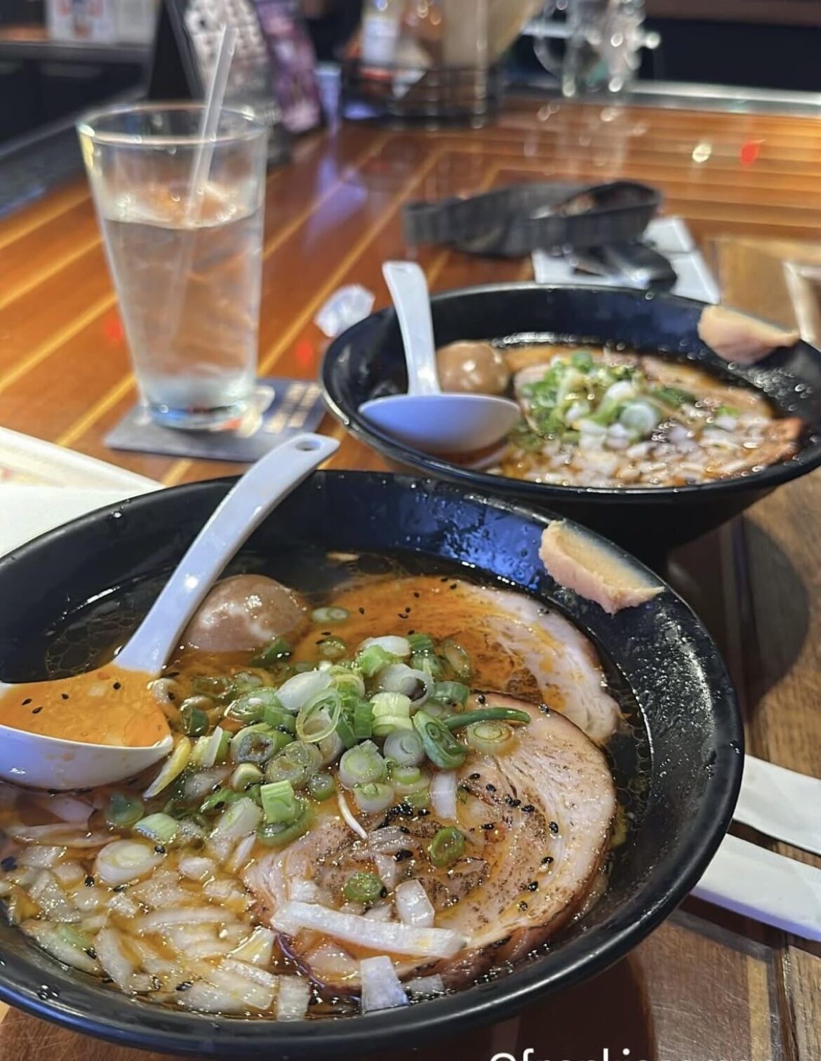 Spicy shio double soup