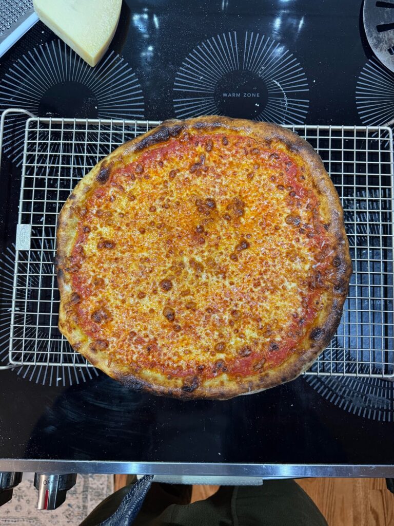 First sourdough pizza