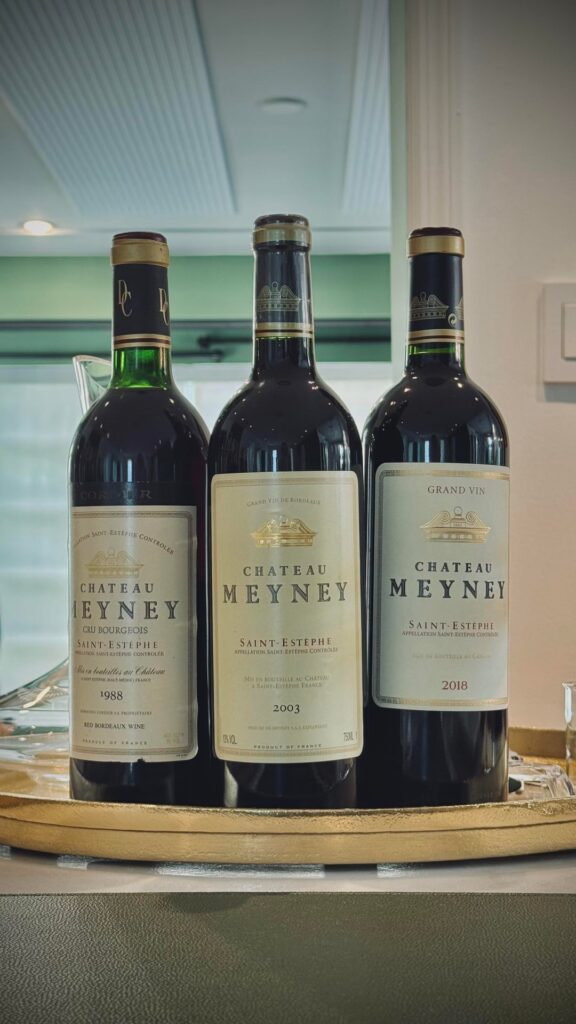 Hosted a Chateau Meyney Vertical! 1988, 2003, 2018 | 🇫🇷
