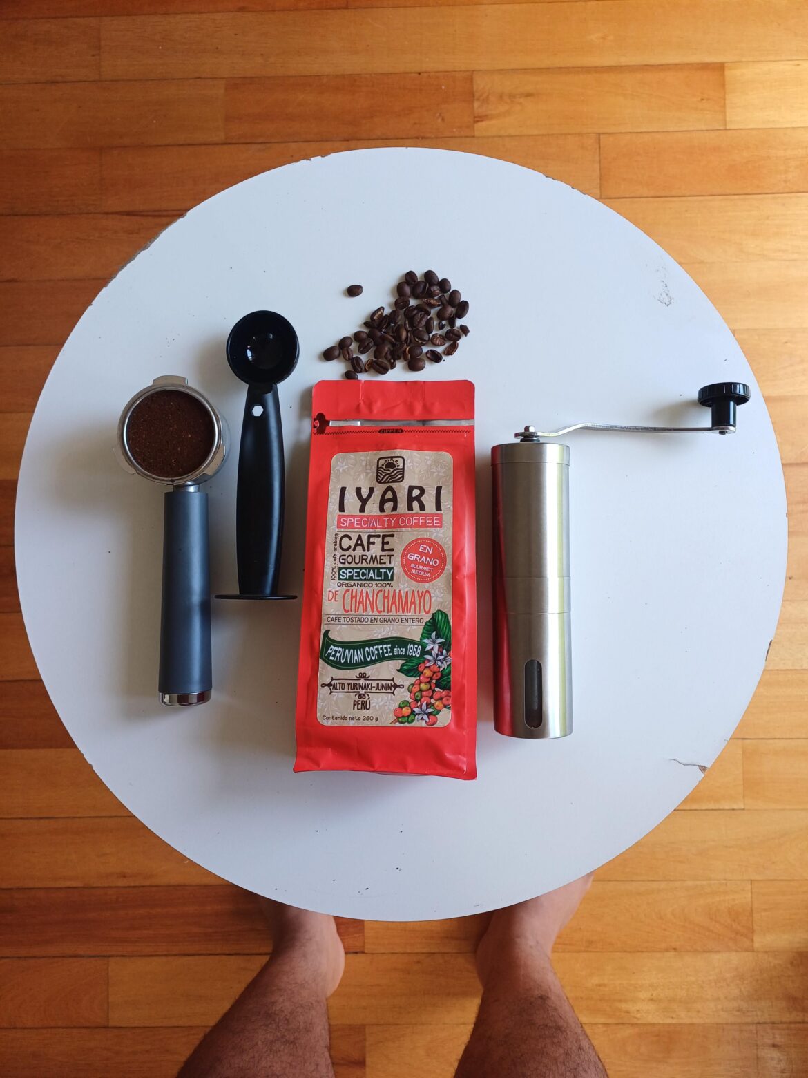 A little coffee at home!