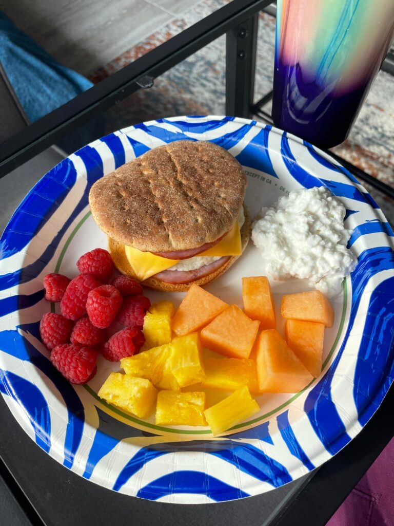 What I ate today - 1,295 cals