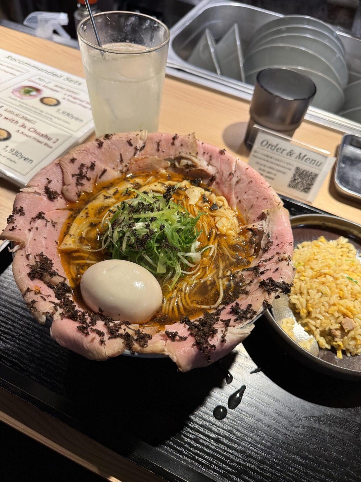The greatest bowl of ramen I’ve ever had. Yakimeshi to men.