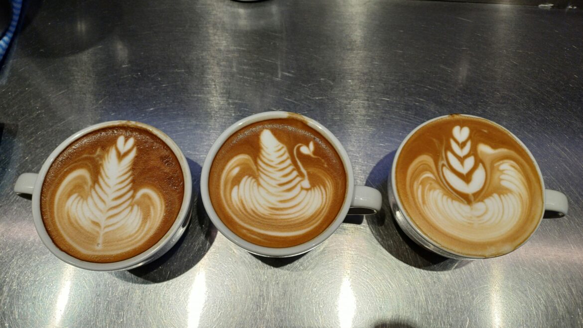 Is it me or pouring against the flow looks better?